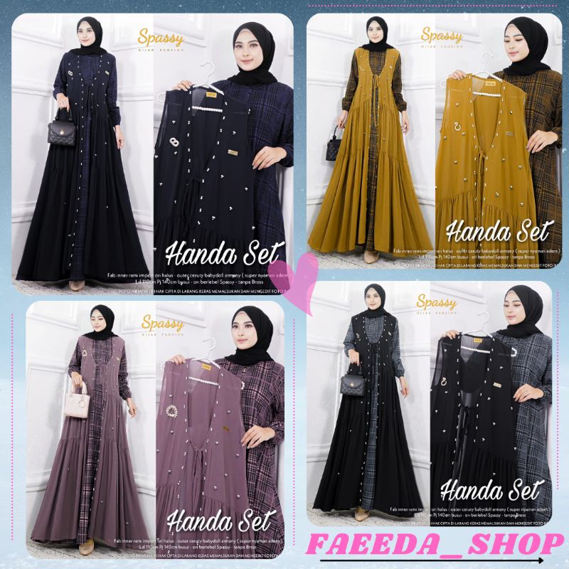 Gamis Terbaru Kekinian Wanita Muslimah Syari Best Seller 2021 || Long Dress Setelan Ibu Remaja Konda