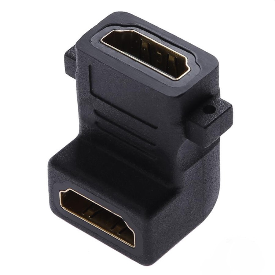 Konektor Hdmi female-female L-shape - Connector gender Hdtv f-f