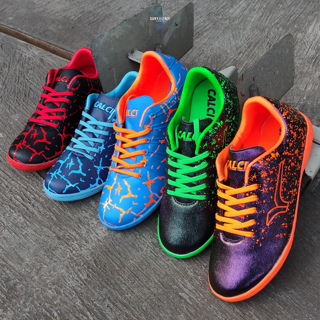 SEPATU FUTSAL ANAK CALCI MAGMA TG / sepatu futsal olahraga anak