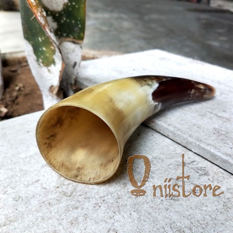 kop bekam tanduk bule asli / alat bekam api tradisional tanduk asli handmade