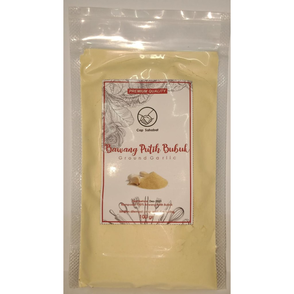

Bawang Putih Bubuk / Ground Garlic / Rempah / JSR 100% PREMIUM QUALITY 100 Gr