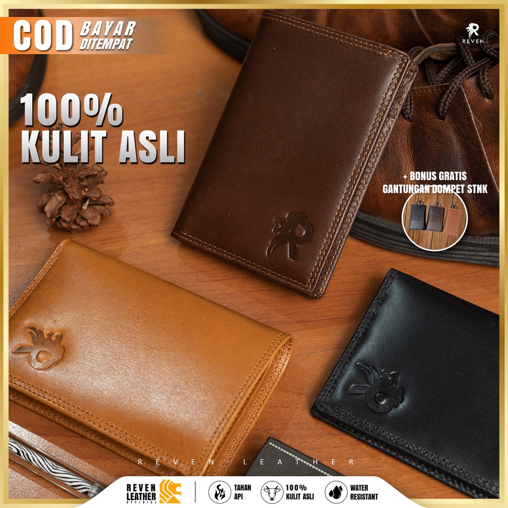 Dompet Kulit Premium Wallet 16 SLOT CARD Fashion Cowok Pria Full Kulit Asli Original Branded Stylish