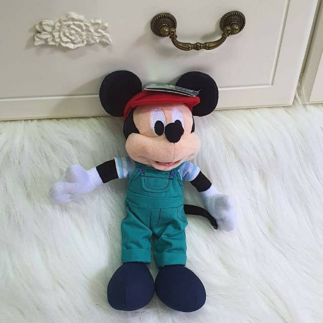 Original DISNEYLAND HONGKONG PLUSH DOLL / Mickey / Minnie / Donald plush doll