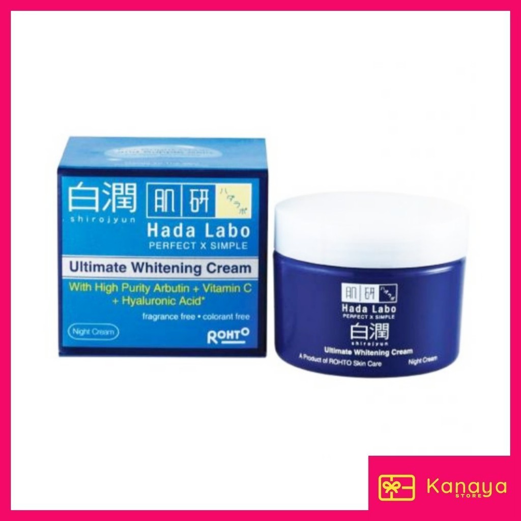 (BISA COD) Hada Labo Shirojyun Ultimate Whitening Cream 40 gr