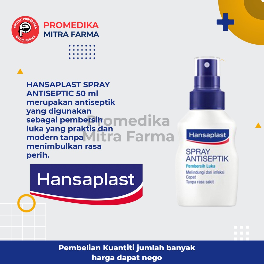 Hansaplast Antiseptik Spray 40 ml Botol / Spray Antiseptik