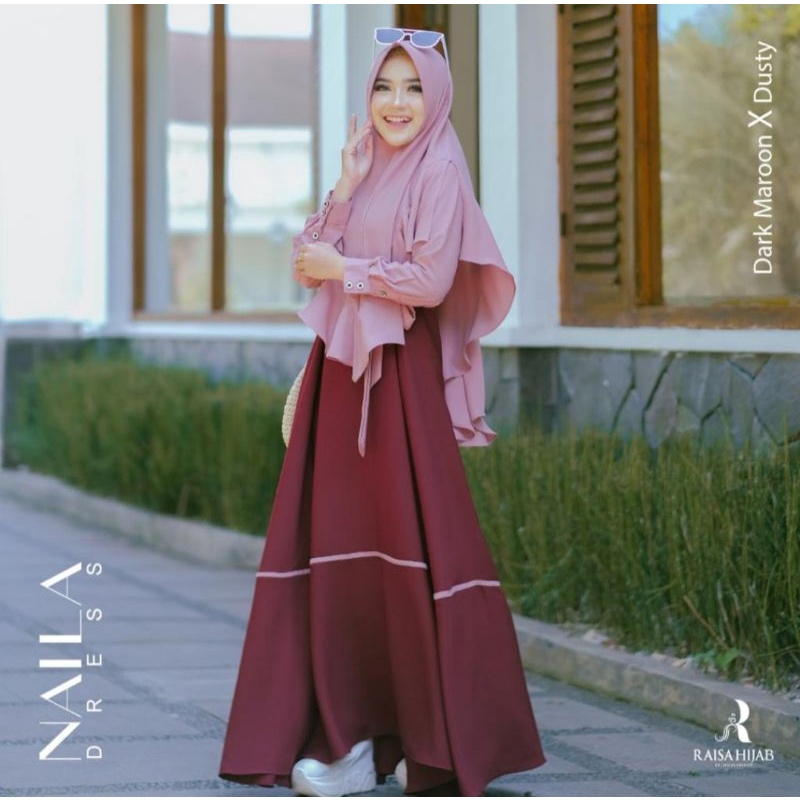 NAILA DRESS By raisa hijab