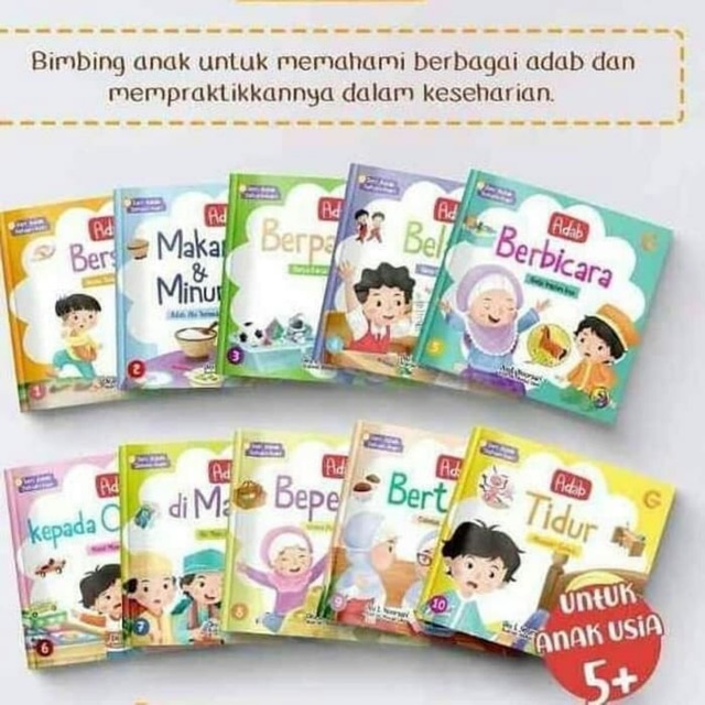 Buku seri beradab sehari-hari 10 jilid