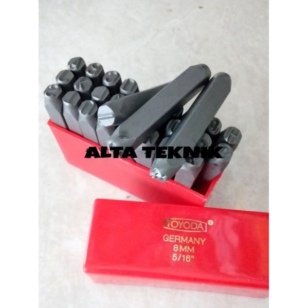 alat ketok huruf dan angka 8mm