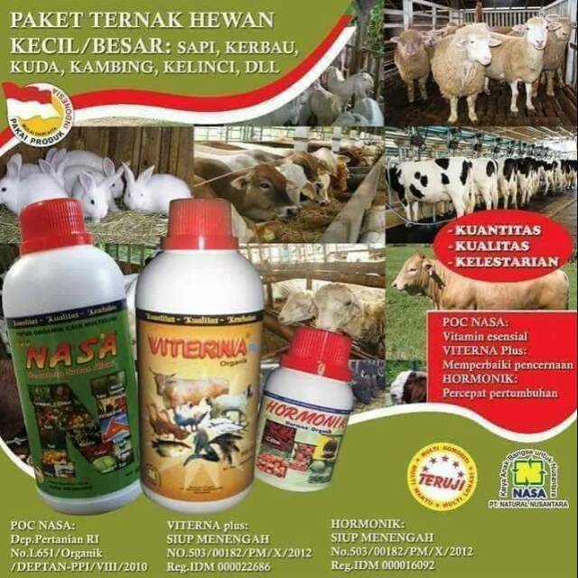 Paket Penggemukan Hewan Ternak Nasa Agen Nasa Bandung Shopee