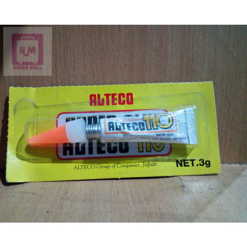 Lem Alteco Asli Super Glue 110 Netto 3 gram