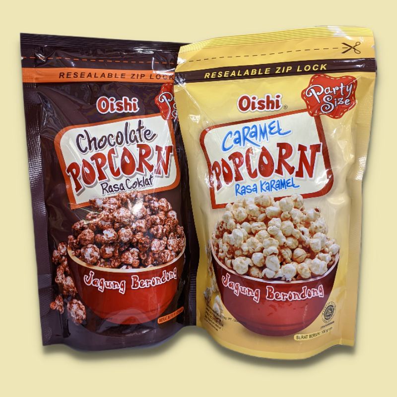 oishi popcorn 100gram