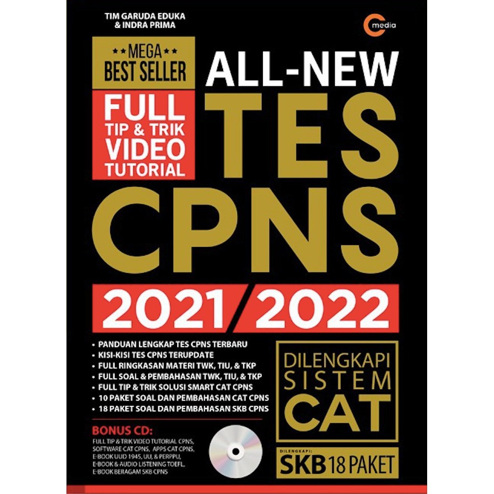 All New Tes Cpns 2021 2022 Tim Garuda Eduka Indra Prima C Media Shopee Indonesia