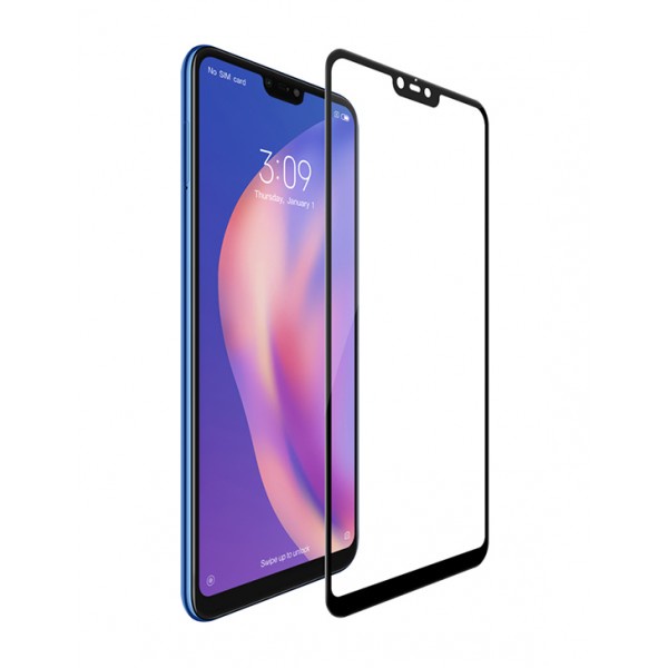 TEMPERED GLASS FULL LEM 9D XIAOMI MI8SE MI8 SE NEW - BLACK ONLY