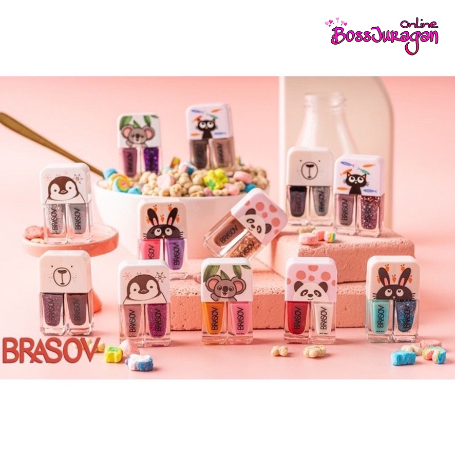 (BOSS) KUTEK BRASOV NAIL POLISH 2IN1