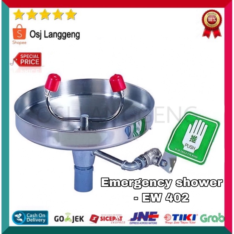 Blue Eagle Emergency Shower / Eyewash / EW 402