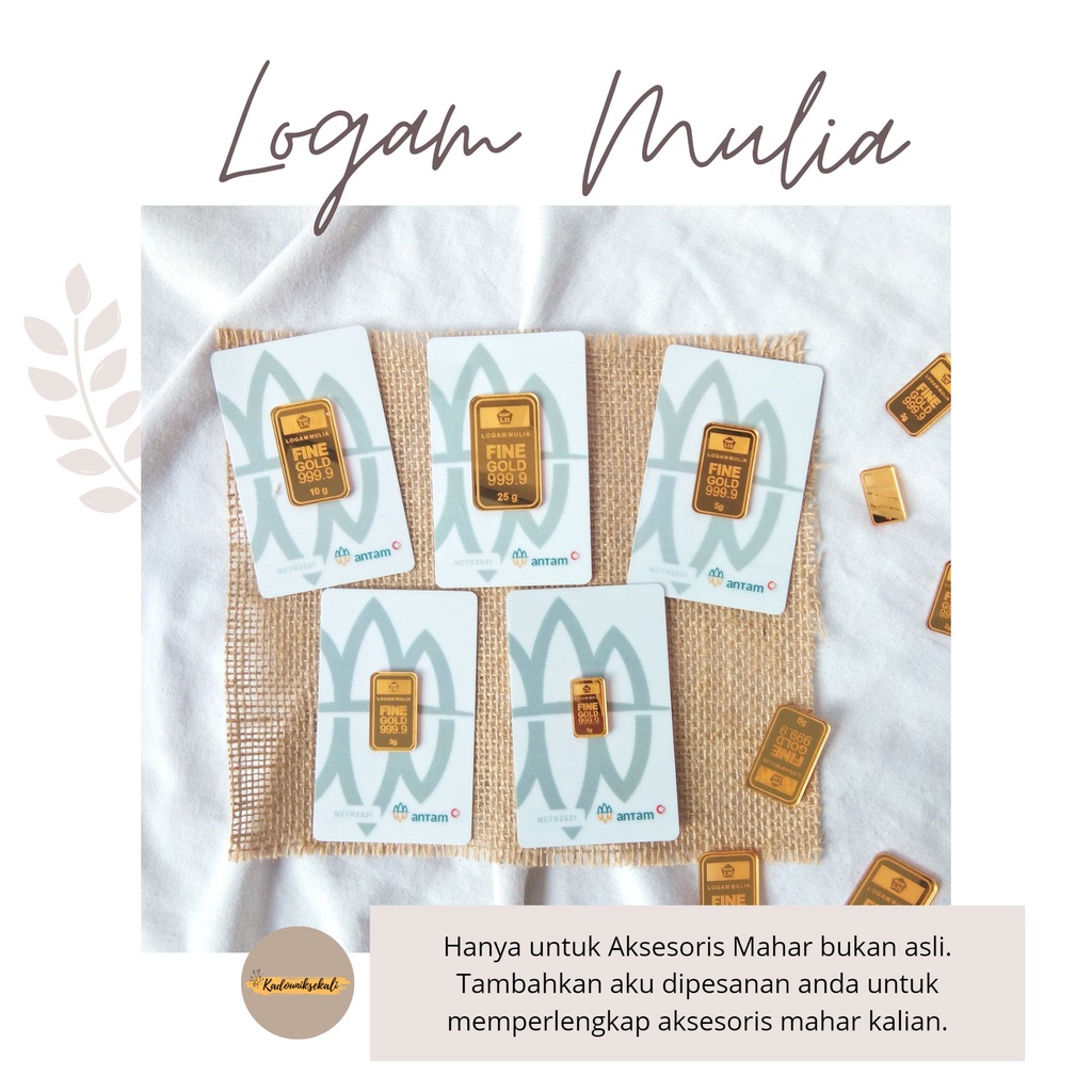 Logam Mulia - Minigold Antam Replika 24K