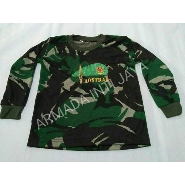 Kaos Anak Setelan Kostrad Panjang