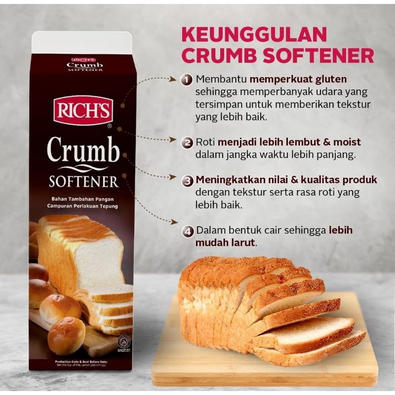 

RICHS CRUMB SOFTENER 1 KG