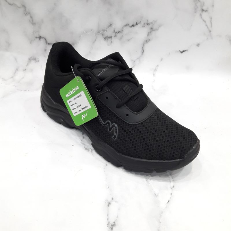 Sepatu Sekolah Ardiles Hitam Polos Ardiles Haryco