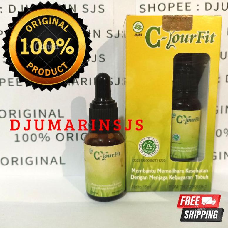 

gunturputra39 C-YOURFIT JAMU HERBAL / JAMU TETES 15 ML 100% ORIGINAL TERLARIS TERPERCAYA ORIGINAL
