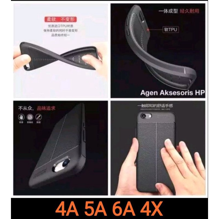 Case Casing Xiaomi Redmi 4A 5A 6A 4X 3s 7A Silicon Autofocus Hitam