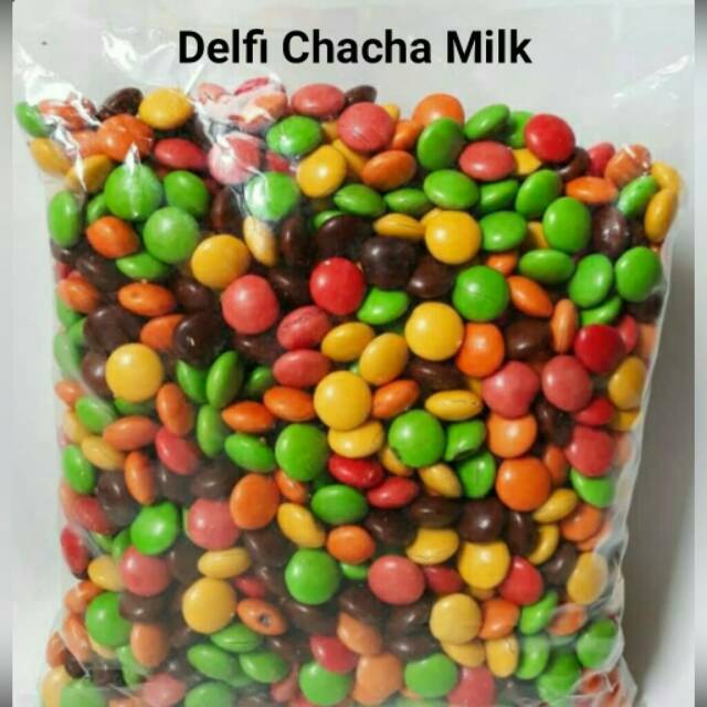 

( 1kg ) Coklat Delfi Chamilk kiloan Coklat Cha Cha Milk