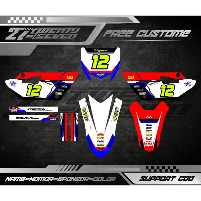 DECAL YZ 85 NEW BEBEK STANDAR DECAL STIKER YZ 85 DECAL STICKER YZ 85 NEW