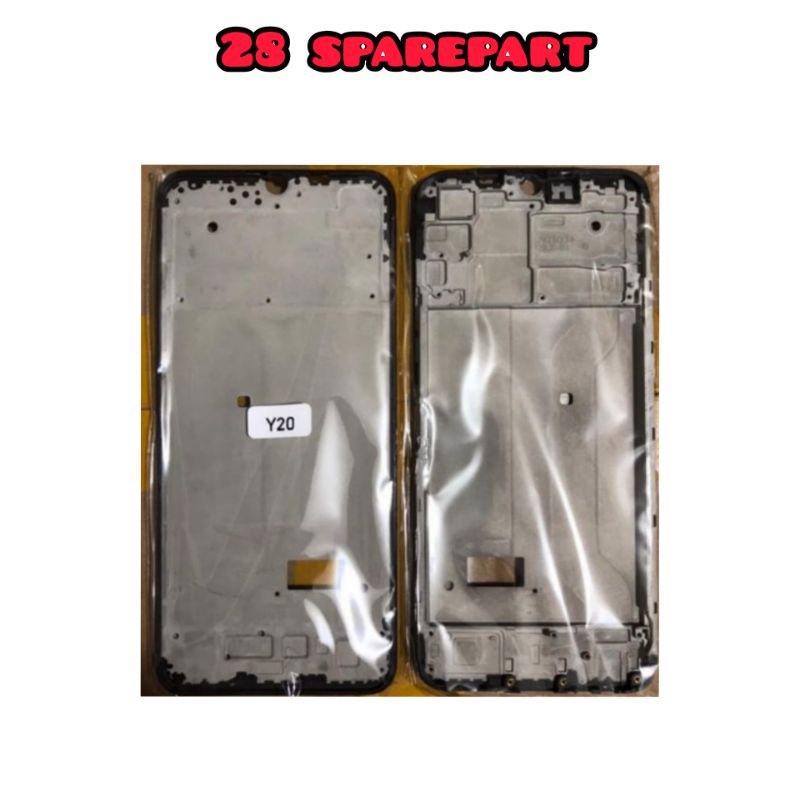FRAME LCD / MIDDLE FRAME / TULANG TENGAH VIVO Y20 / Y20i / Y20s / Y12s  ORIGINAL