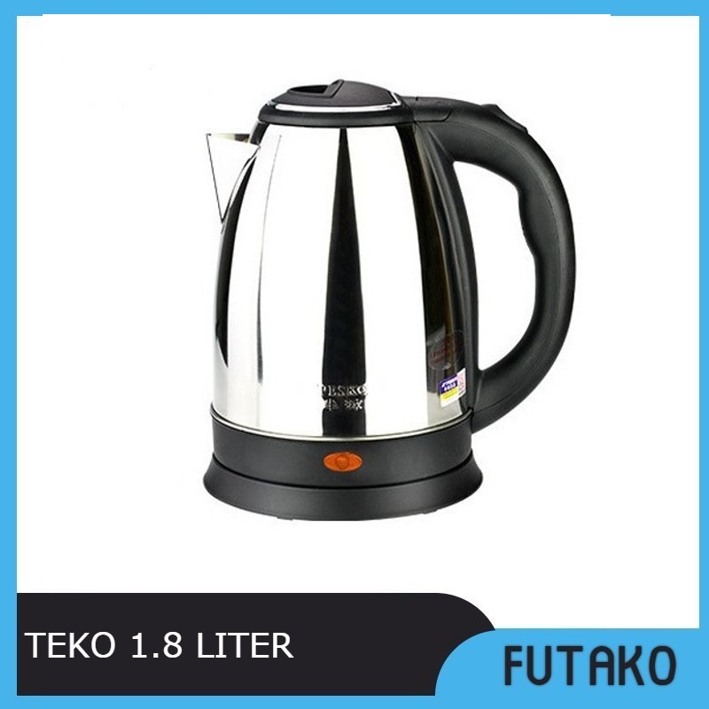 FUTAKO Teko listrik 2 L pemanas air/ kettle electric Lesindo kapasitas