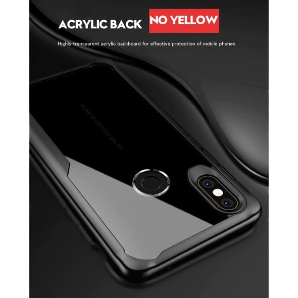 XIAOMI REDMI NOTE 5 5 PRO REDMI NOTE 6 6 PRO  Hard Case Fusion Shockproof Clear Armor Bumper