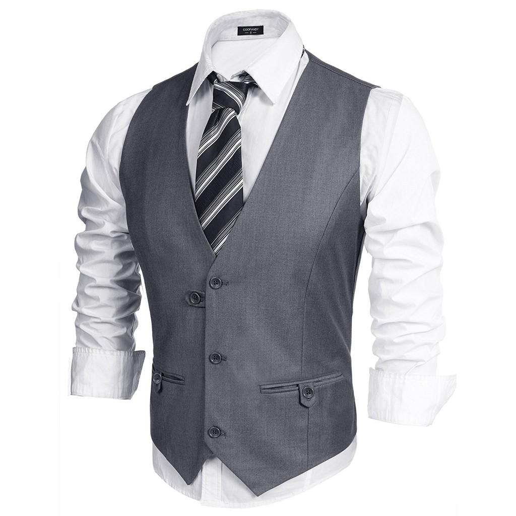 Rompi / Vest Blazer Pria Semi Formal RM 007