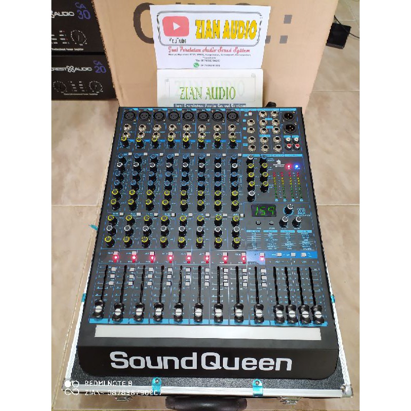 Mixer Soundqueen Queen 8 original efek dsp nyess