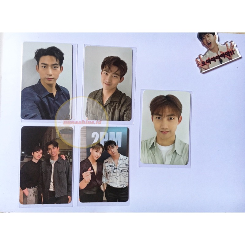 CEK DESKRIPSI Jual Photocard Official 2PM Taecyeon