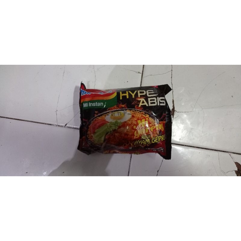 

Indomie Mi Goreng Ayam Geprek Hype Abis