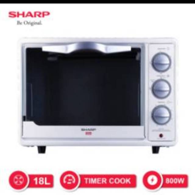 Sharp EO-18 L (W). Oven Panggangan Serba Guna. Baru &amp; Bergaransi