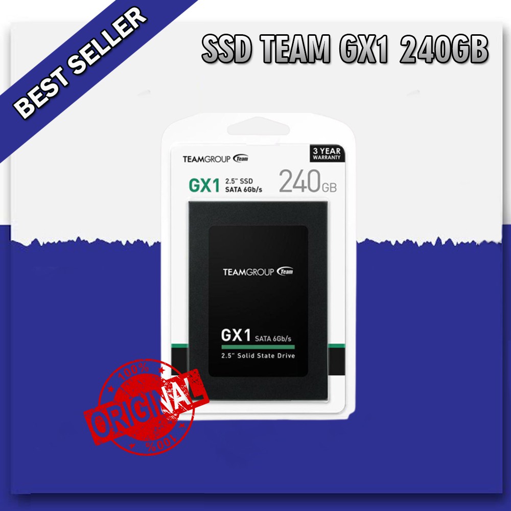 Team SSD GX1 240GB SATA III 240 GB - TEM-T253X1240G0C101