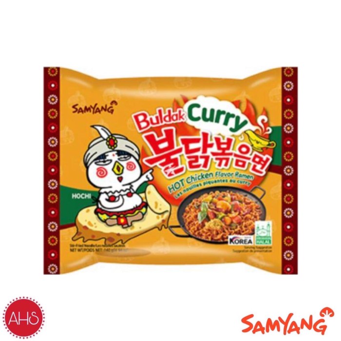 

s574gfd Samyang Curry Hot Chicken (Logo Halal) Ff064151E