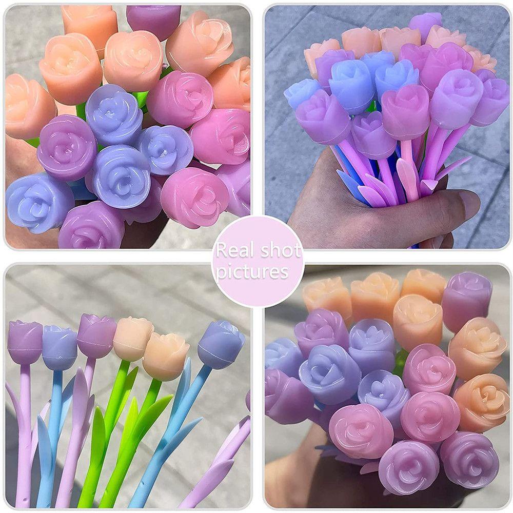 Suyo 5pcs Gel Pens Hadiah Ballpoint Rollerball Anak Berubah Warna