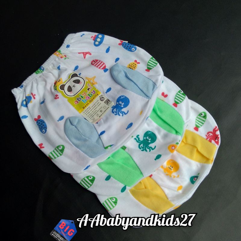 Abiy Baby 3PC Celana Bayi Model Pop Lembut dan SNI Usia 0-12 Bulan