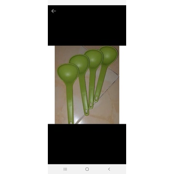 centong sayur tupperware/sendok sayur/ leadle