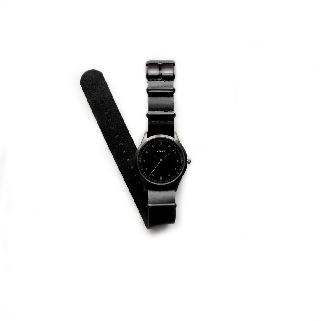 Hot! Jam Tangan VERVE Watch   MATRIX Midnight Black   Local Brand Indonesia Elegan