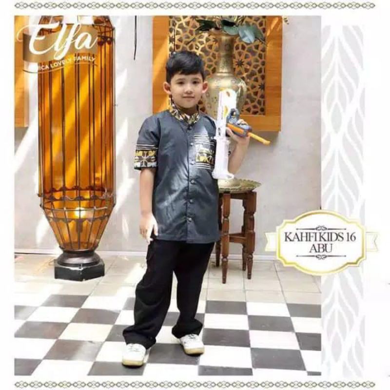 Ethica Set Kahfi Kids 16 Abu