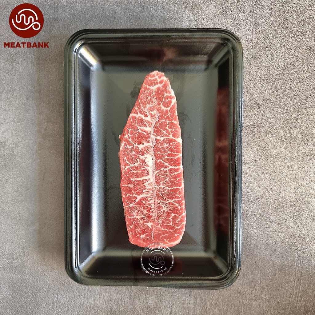 

MEATBANK WAGYU MISUJI MB 5 . Australian beef blade steak sapi marbling