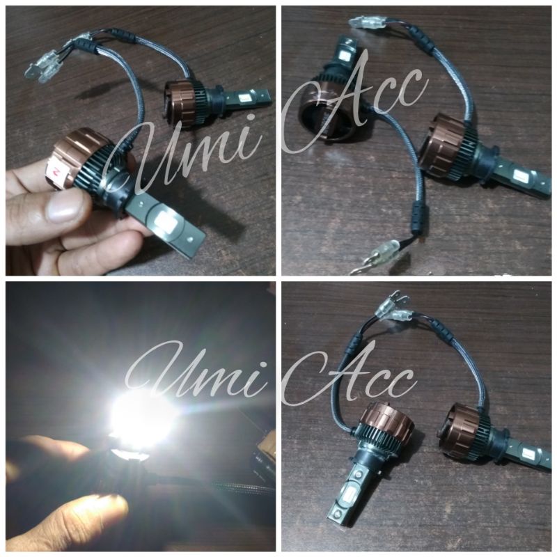 Lampu Led H3 H4 HB3 HB4 H11 Macrone New / Lampu Utama Dan Lampu Foglamp