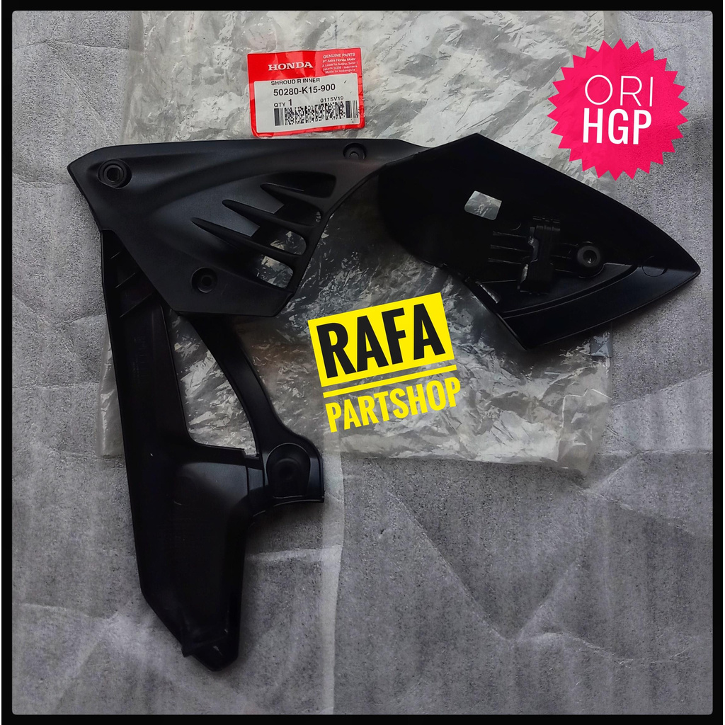 Cover Body Kanan Shroud R Inner Sayap Kuping Tangki Dalam CB150R Old 50280K15900 ORI AHM