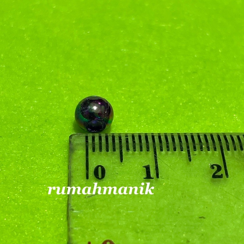 6mm MUTE / MONTE / MANIK BUNDAR PELANGI KILAP (30gram)