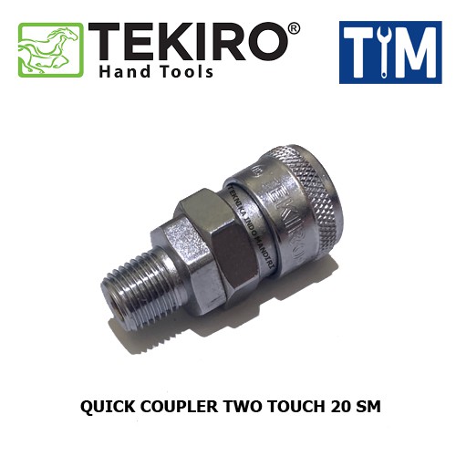 TEKIRO Quick Coupler Two Touch 20 SM