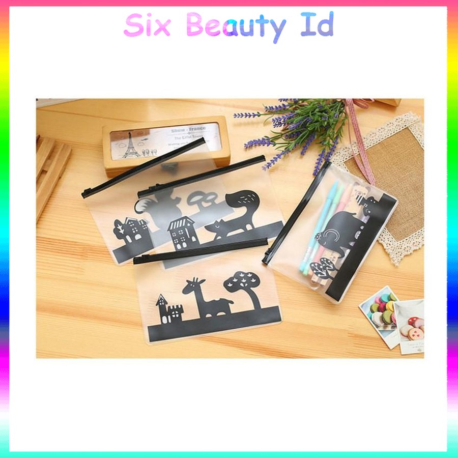 

Promo! TP0035 Tempat Pensil Cool Animal Transparan
