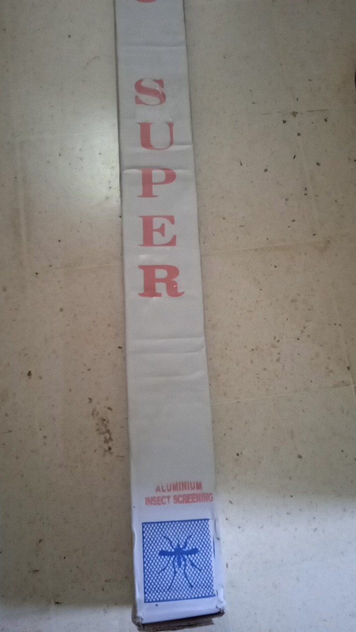 Kawat Parabola Atau Loket Super Australia Nyamuk 1x20 M Alumunium Awet