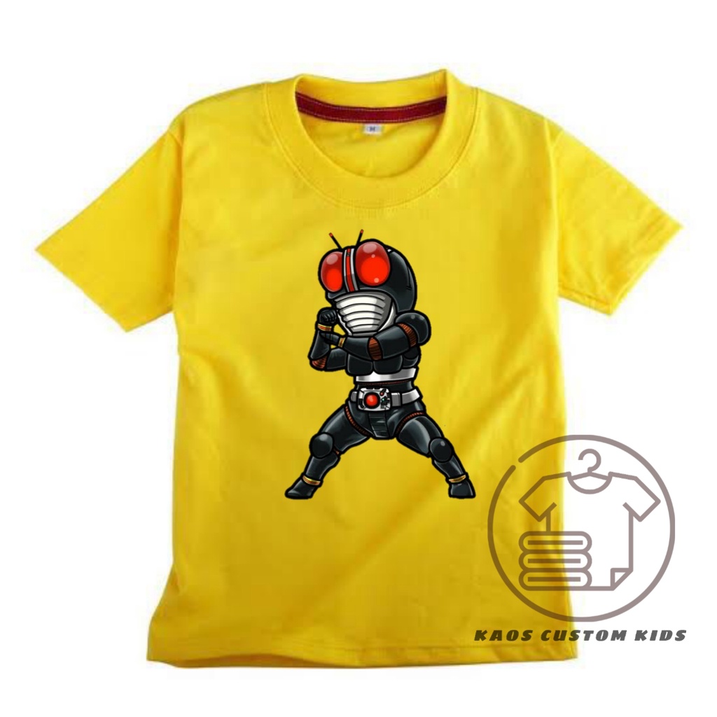 kaos anak satria baja hitam